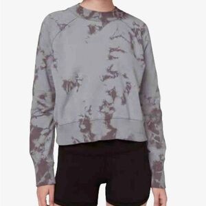 lululemon Gray Tie-Dye Women's Top
